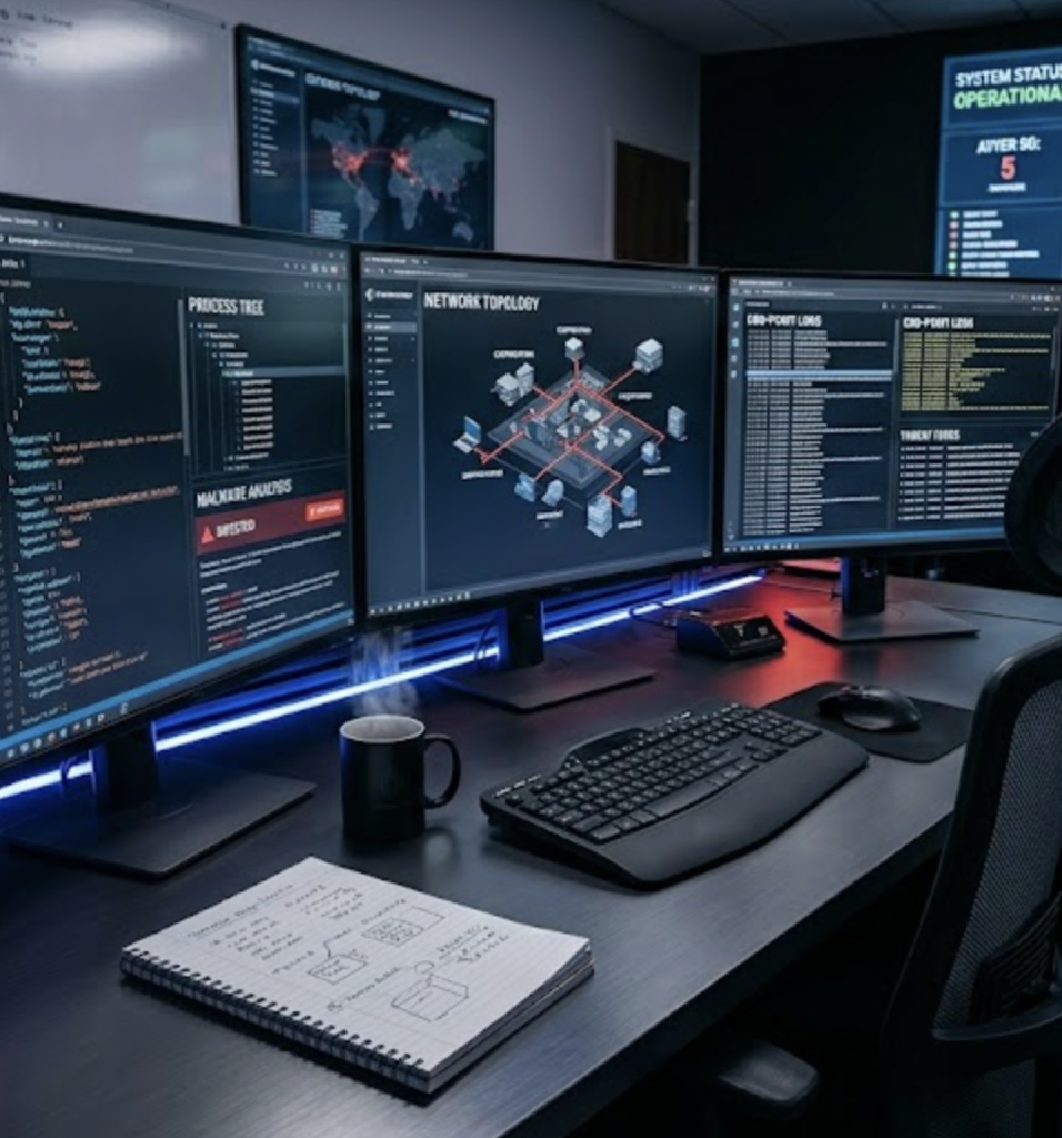 computadoras en oficina