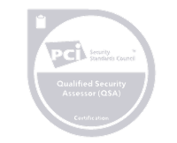 QSA (Qualified Security Assessor) certification logo from the PCI Security Standards Council