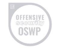 OSWP (Offensive Security Wireless Professional) certification logo from Offensive Security