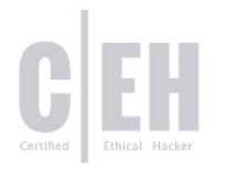 CEH (Certified Ethical Hacker) certification logo from EC-Council