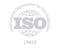 ISO 19011 certification logo from the International Organization for Standardization