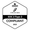 Logo SOC 2 Type 2 Compliant 2025